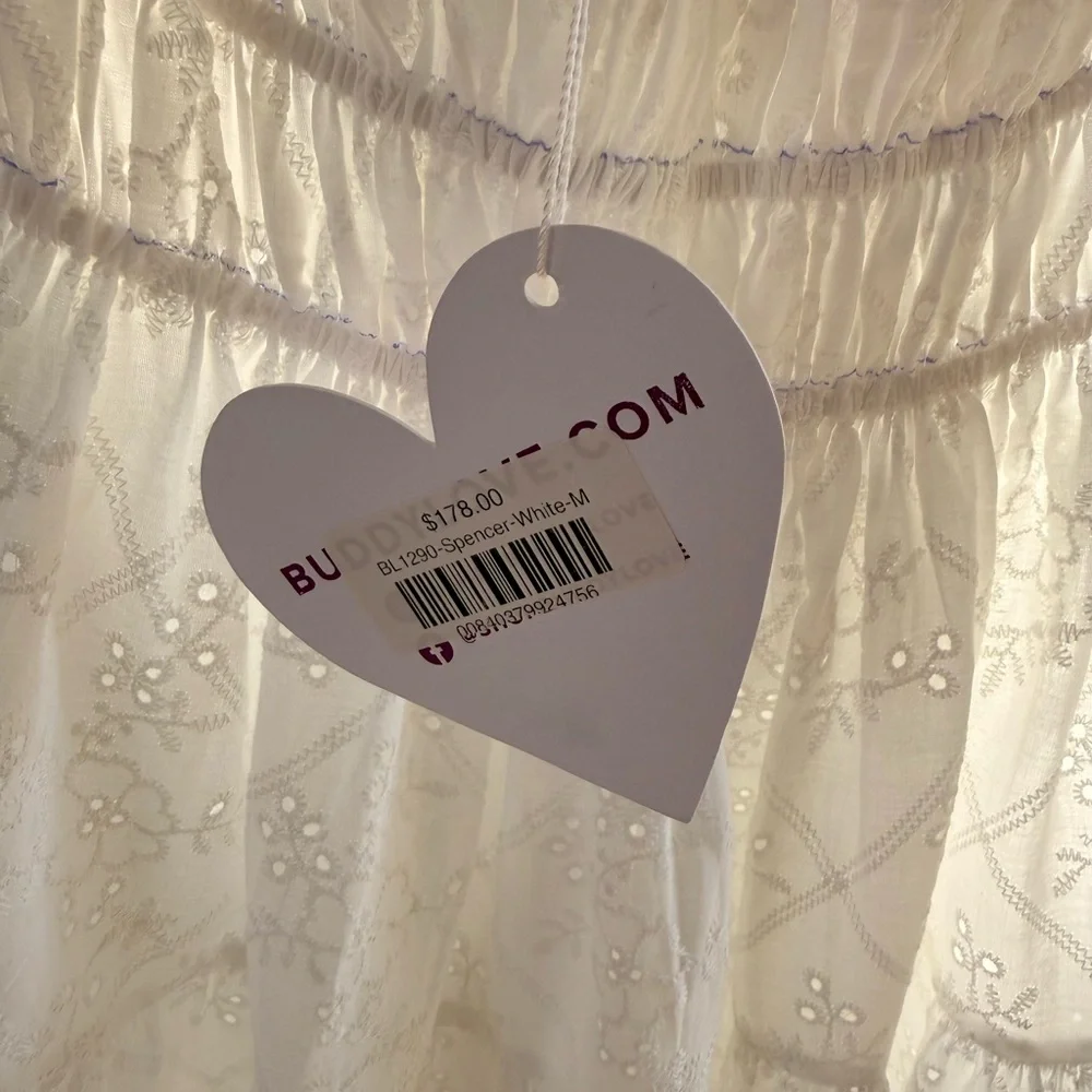 Buddy Love White Ruffle Dress - Picture 7 of 7